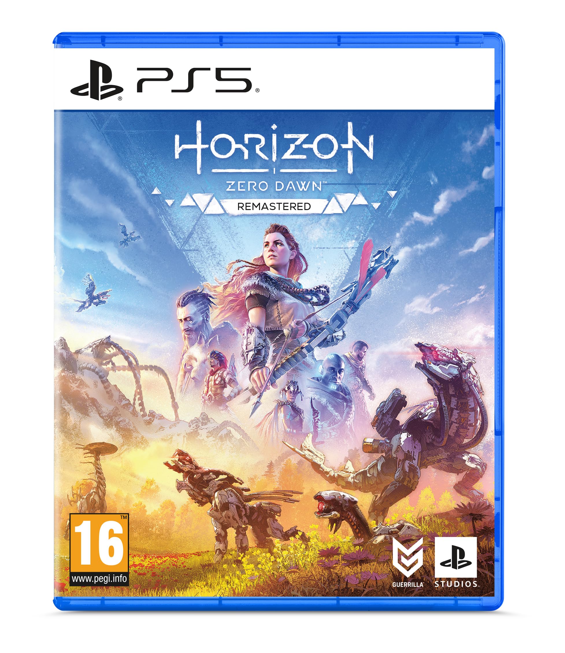 Sony Horizon Zero Dawn Remastered para PS5 | Edición Completa con Expansión Frozen Wilds, Atuendos Exclusivos y Libro de Arte Digital Sony Horizon Zero Dawn Remastered para PS5 | Edición Completa con Expansión Frozen Wilds, Atuendos Exclusivos y Libro de Arte Digital